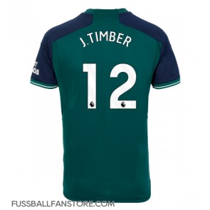 Arsenal Jurrien Timber #12 Replik 3rd trikot 2023-24 Kurzarm